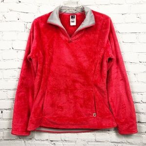 The North Face Osito Zip Neck Pullover Fleece Jacket Sz M